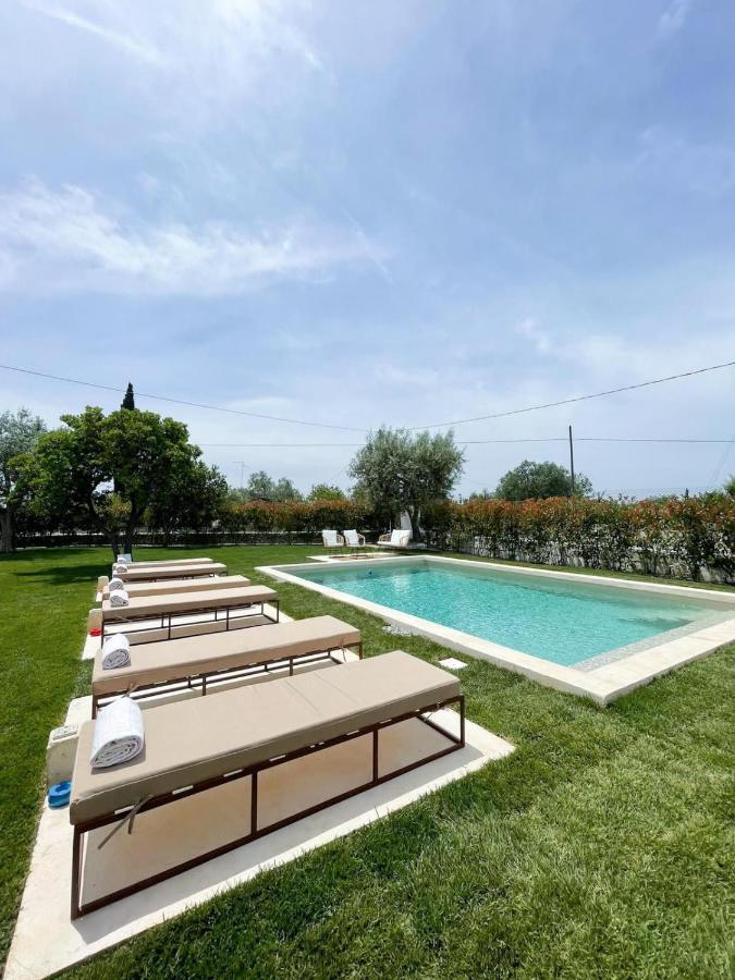 Trullo San Vincenzo Con Piscina Monopoli Exterior foto
