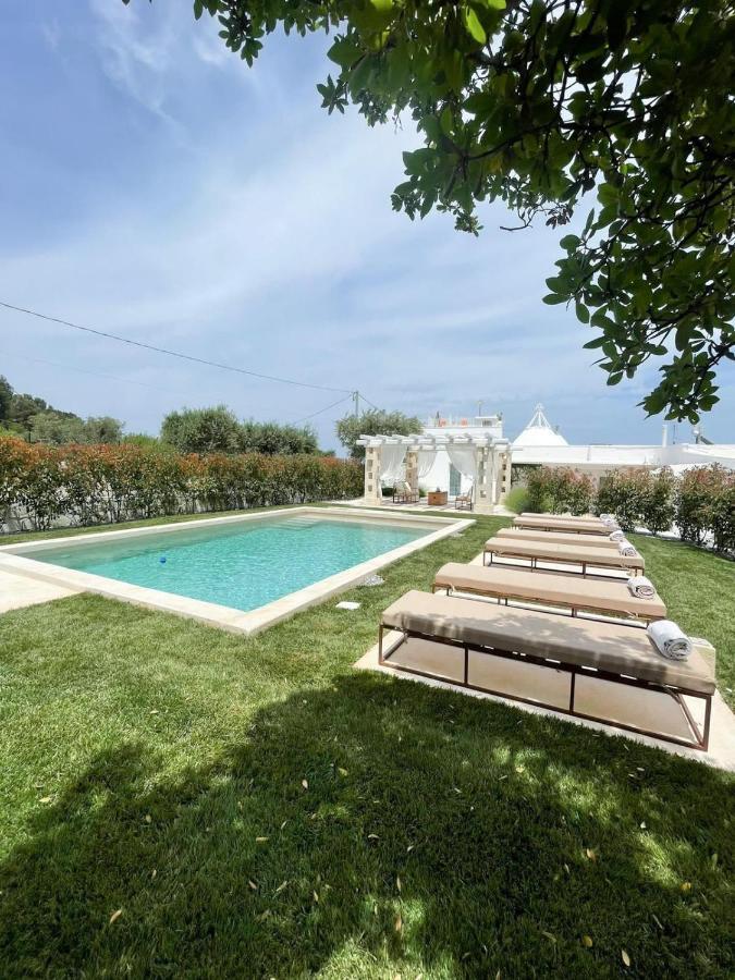 Trullo San Vincenzo Con Piscina Monopoli Exterior foto