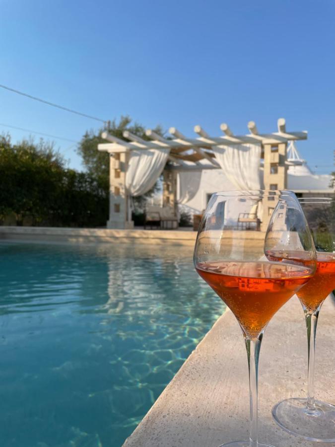 Trullo San Vincenzo Con Piscina Monopoli Exterior foto
